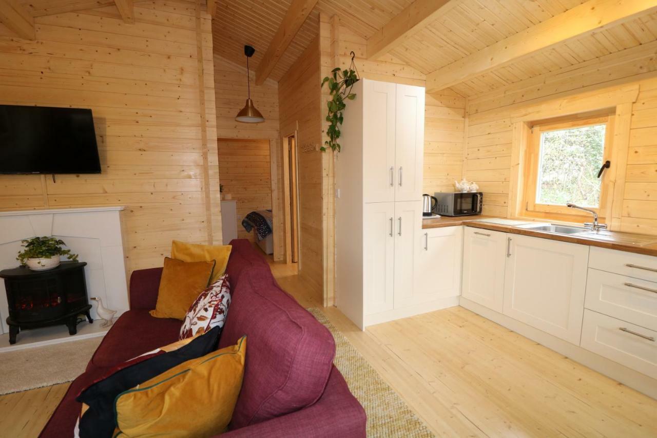 Inisean Lodge Log Cabin -Part Of Inisean B&B ダングロー エクステリア 写真