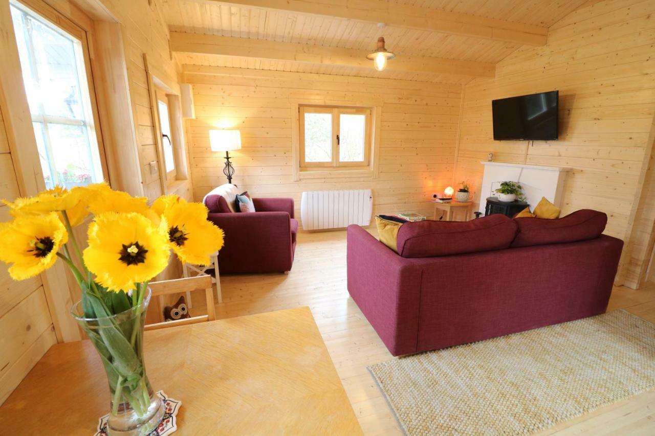 Inisean Lodge Log Cabin -Part Of Inisean B&B ダングロー エクステリア 写真